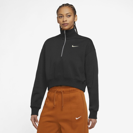 Nike Style Fleece Crop Quarter-Zip | Foot Locker