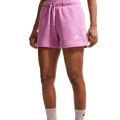 Nike NSW Club Fleece MR Short - Nike Heather/Lt Magenta White