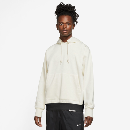 Nike Mens  Dri-fit Standard Issue Pullover Hoodie In Black/beige