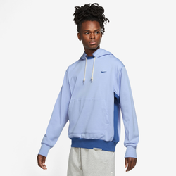Men's - Nike Dri-FIT Standard Issue Pullover Hoodie - Blue/Blue