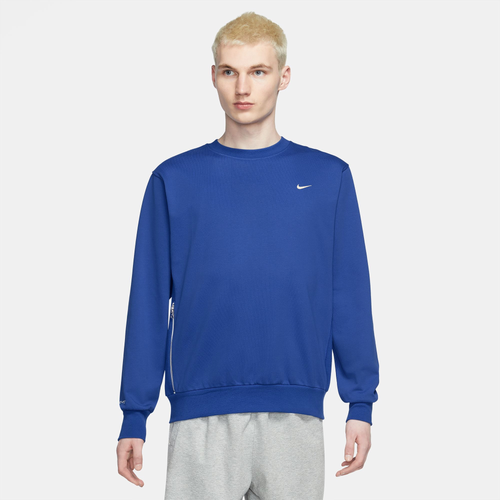 

Nike Mens Nike Dri-Fit Standard Issue Crew - Mens Royal/Beige Size M