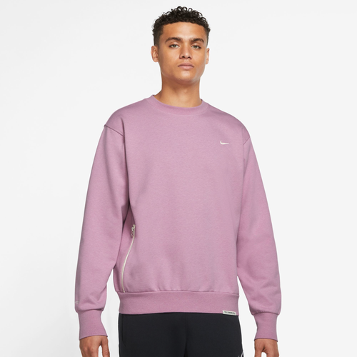 

Nike Mens Nike Dri-Fit Standard Issue Crew - Mens Purple/Purple Size M