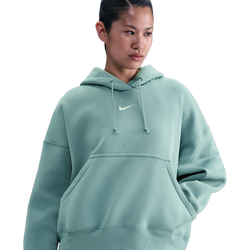 Women's - Nike PHNX Fleece OS Pullover Hoodie - Cannon/Sail