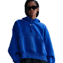 Women's - Nike PHNX Fleece OS Pullover Hoodie - Game Royal/Sail