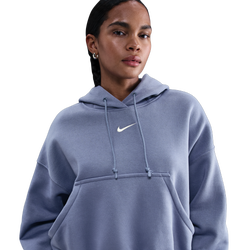 Women's - Nike PHNX Fleece OS Pullover Hoodie - World Indigo/Sail