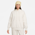 Nike Phoenix Fleece OS Pullover Hoodie - Nike Beige/White
