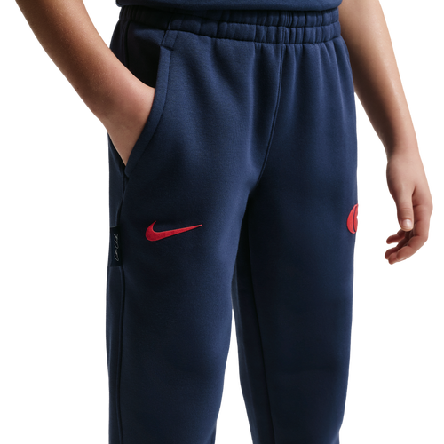 BOYS - Nike Caitlin Clark Essentials Fleece Pant - Midnight Navy/University Red