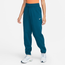 Nike Style Fleece High Rise Pants - Women's Blue/White