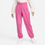 Nike Style Fleece High Rise Pants - Women's Pinksicle/Sail