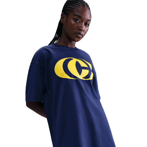 MENS - Nike CC Caitlin Logo Tee - Midnight Navy/Amarillo