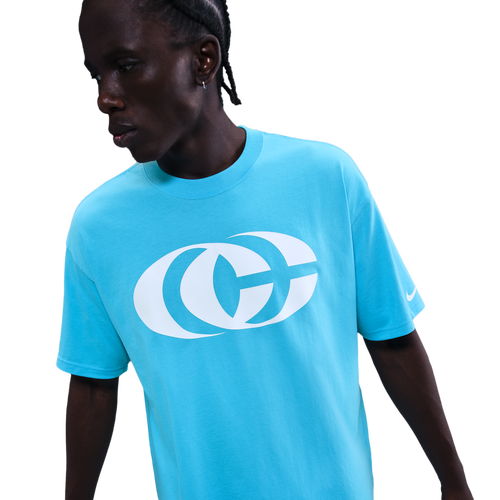 MENS - Nike CC Caitlin Logo Tee - Baltic Blue/White