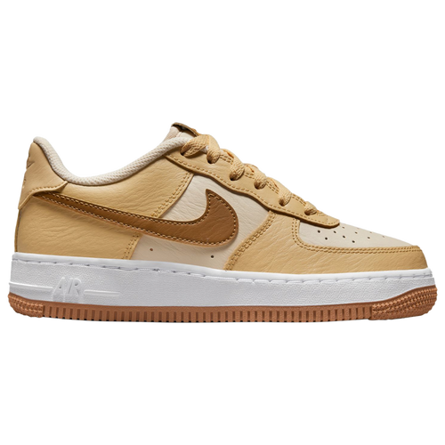 

Nike Boys Nike Air Force 1 LV8 1 - Boys' Grade School Shoes Pearl White/Ale Brown Size 05.0