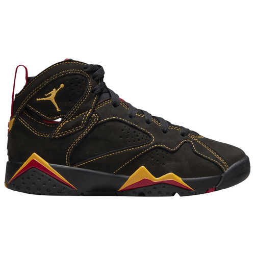 

Jordan Boys Jordan Retro 7 - Boys' Grade School Basketball Shoes Black/Orange/Red Size 06.0