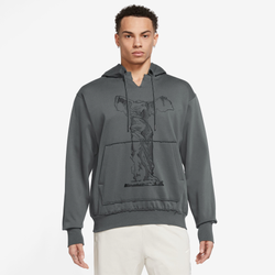 Men's - Nike Standard Issue Pullover Hoodie - Grey/Black