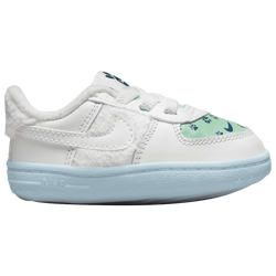 Boys' Infant - Nike Force 1 Low Go - White/White