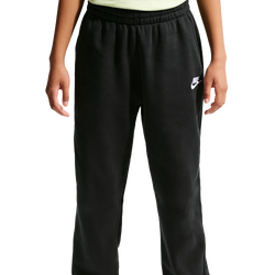 Boys' Grade School - Nike NSW Club Fleece Loose Pants - White/Black
