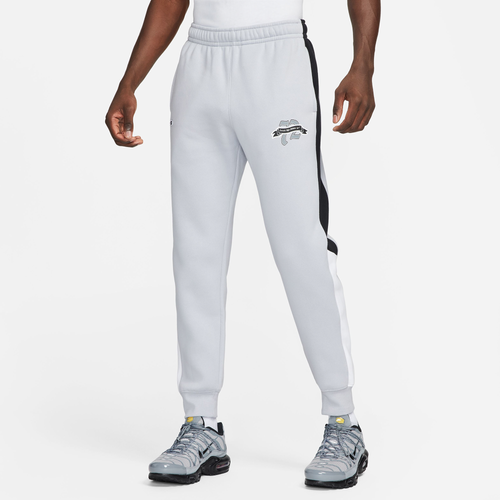 

Nike NSW Swoosh High Joggers - Mens Wolf Gray/Black/White Size S