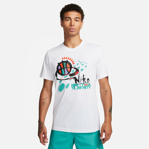 

Nike Mens Nike NSW 96 Til Infinity Short Sleeve T-Shirt - Mens White/Multi Size XXL