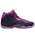 Nike Little Posite One - Girls' Grade School Purple/Gold