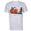 Nike Micro Bussin T-Shirt - Men's White/Orange