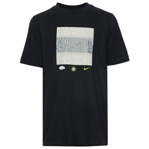 

Boys Nike Nike Trippy Safari T-Shirt - Boys' Grade School Black Size S