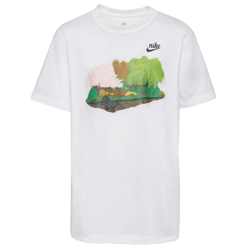 BOYS - Nike Cherry Blossom T-Shirt - White