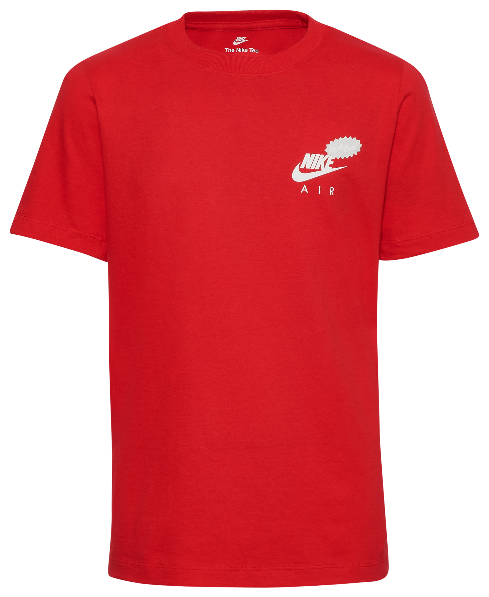 Nike air shop t shirt red