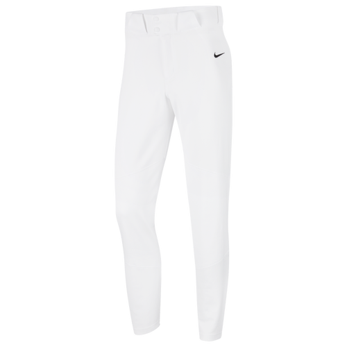 Shop Nike Mens  Vapor Select Baseball Pants In White/black