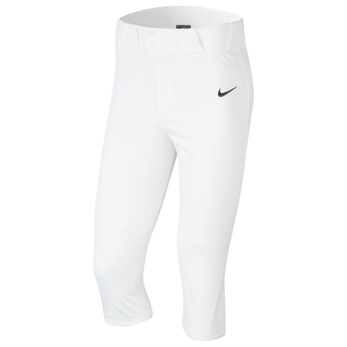 Nike Men's Vapor Select Baseball Pants In White/black