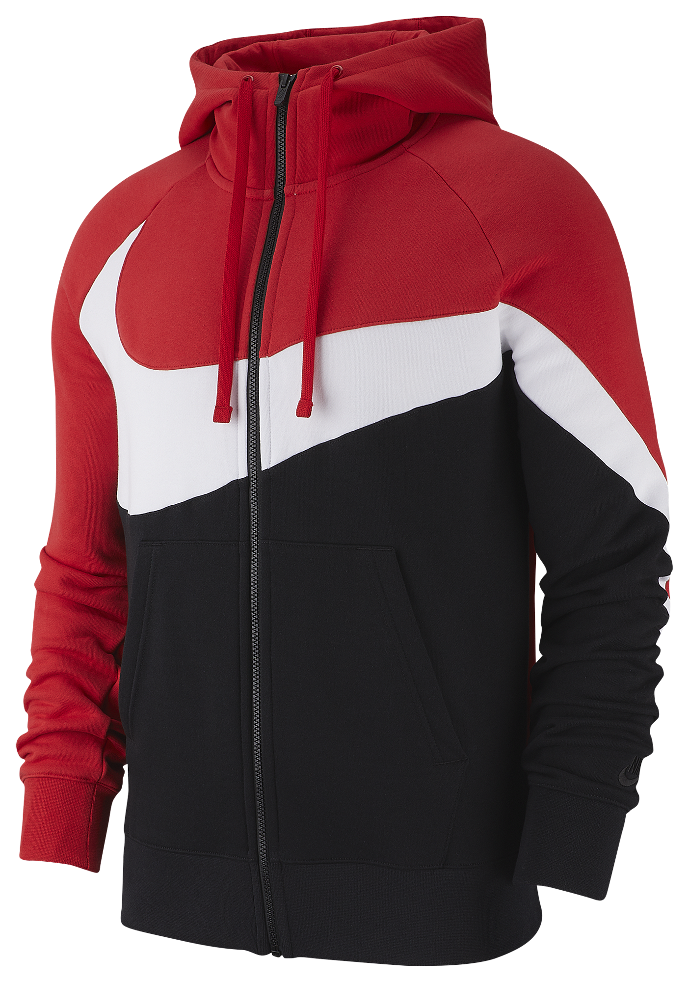 big swoosh nike hoodie