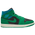 Jordan AJ 1 Mid - Women's Aquatone/Lucky Green/Black