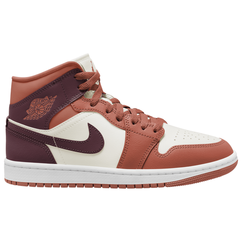 

Jordan Womens Jordan AJ 1 Mid - Womens Basketball Shoes Dusty Peach Size 06.0