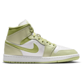 Jordan AJ 1 Mid - Jordan Olive Aura/Lawn Sail