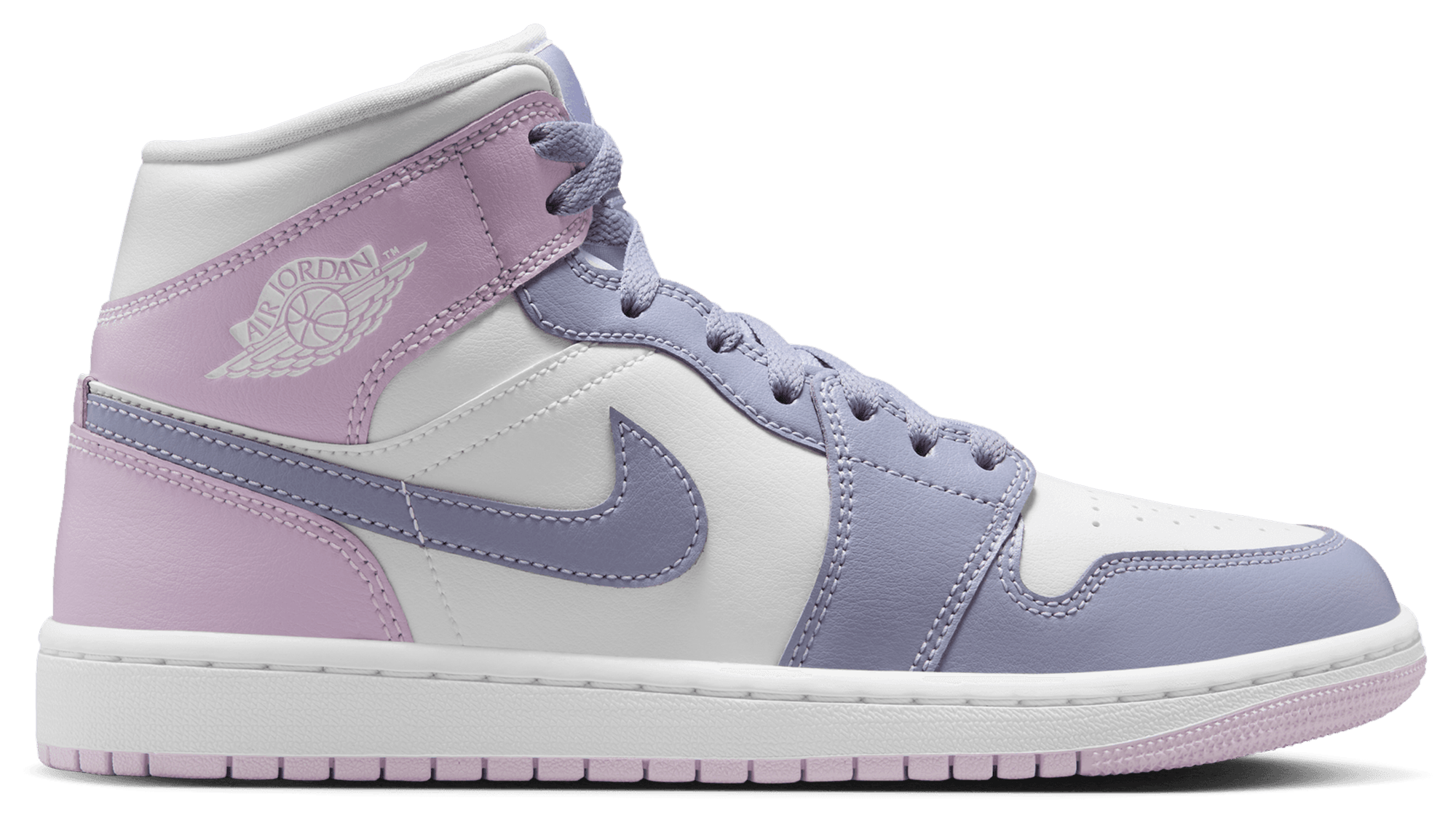 Jordan AJ 1 Mid - Jordan Indigo Haze/White Dolphin