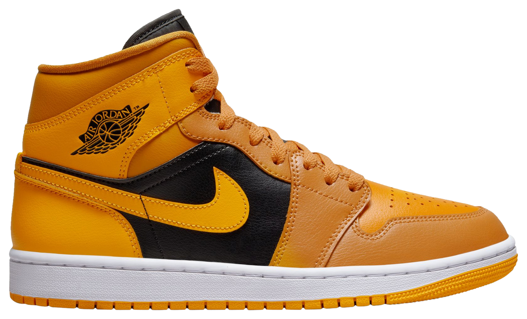 Jordan 1 yellow store and black footlocker