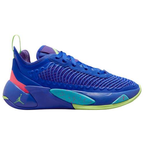 

Boys Jordan Jordan Luka 1 - Boys' Grade School Shoe Pink/Blue/Green Size 07.0