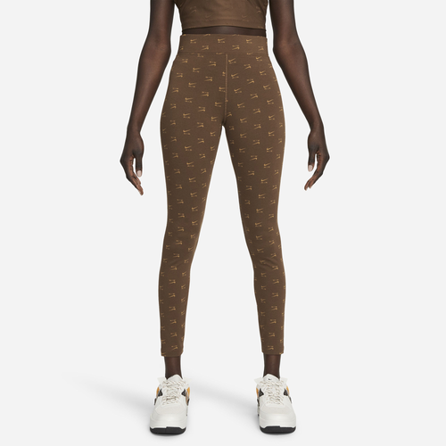 

Nike Womens Nike NSW Air HR Tights - Womens Cacao Wow/Ale Brown Size XL