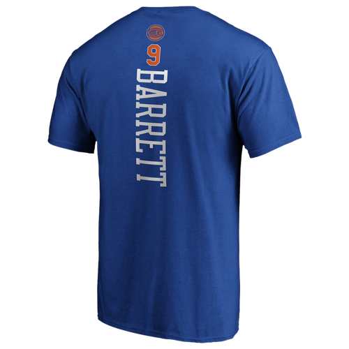 

Fanatics Mens Rj Barrett Fanatics Knicks Playmaker N&N T-Shirt - Mens Blue Size S
