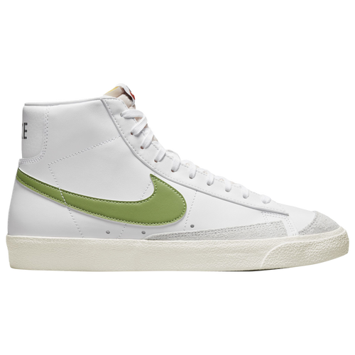 

Nike Mens Nike Blazer Mid '77 Vintage - Mens Basketball Shoes White/Chlorophyll/Black Size 10.0