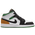 Jordan AJ 1 Mid SE - Boys' Preschool White/Laser Orange/Black
