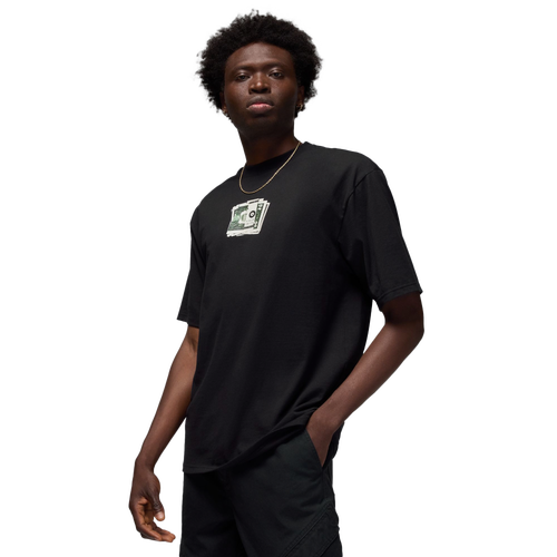 MENS - Jordan AJ3 Pure Money T-Shirt - Black/Green