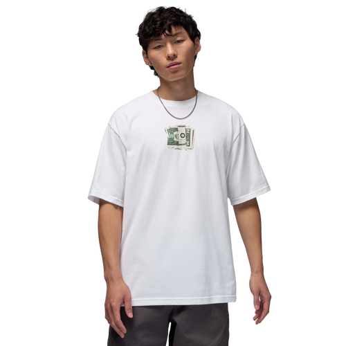 MENS - Jordan AJ3 Pure Money T-Shirt - White/Green