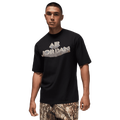Jordan AJ 4 Cave '85 Short Sleeve Crew - Jordan Black/Olive Brown