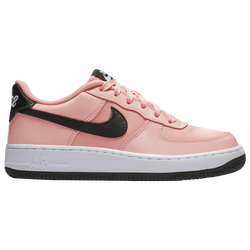 Girls' Grade School - Nike Air Force 1 Low '06 - Bleached Coral/Black/White