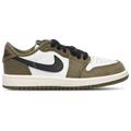 Jordan Retro 1 Low - Jordan Medium Olive/Black Summit White