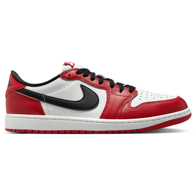 Jordan AJ 1 Retro Low OG - WHITE/RED/BLACK