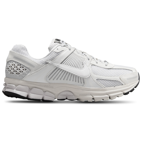 Nike Womens Light Orewood Brown Sail Zoom Vomero 5 Logo-embossed Leather And Mesh Low-top Trainers In White/grey