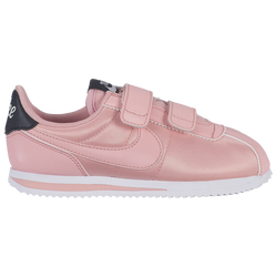 Girls' Preschool - Nike Cortez - Bleached Coral/Bleached Coral/Black