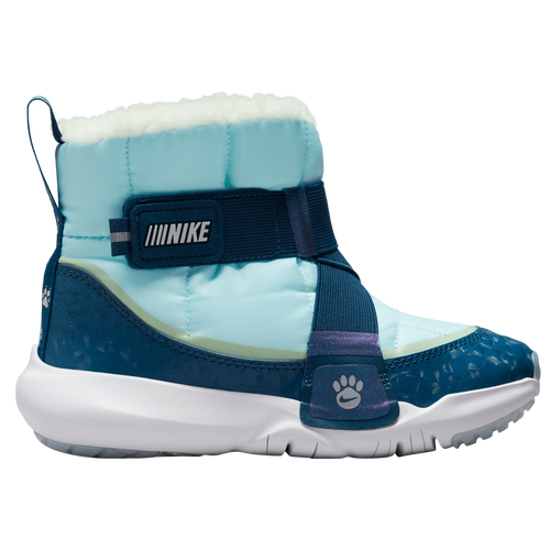 

Boys Preschool Nike Nike Flex Advance Boot SE - Boys' Preschool Shoe Blue/Silver Size 12.0