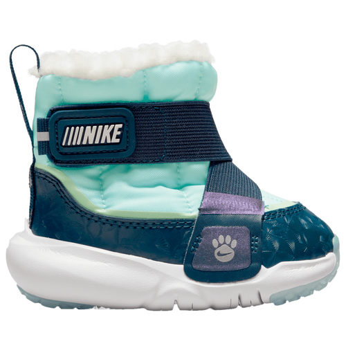 

Boys Nike Nike Flex Advance Boot SE - Boys' Toddler Shoe Blue/Silver Size 10.0